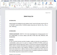 GERE O DOCUMENTO